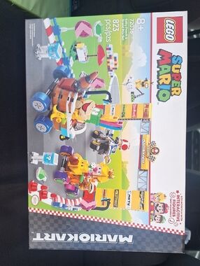 Brand New Lego Super Mario Mario Kart Rally Set 72036